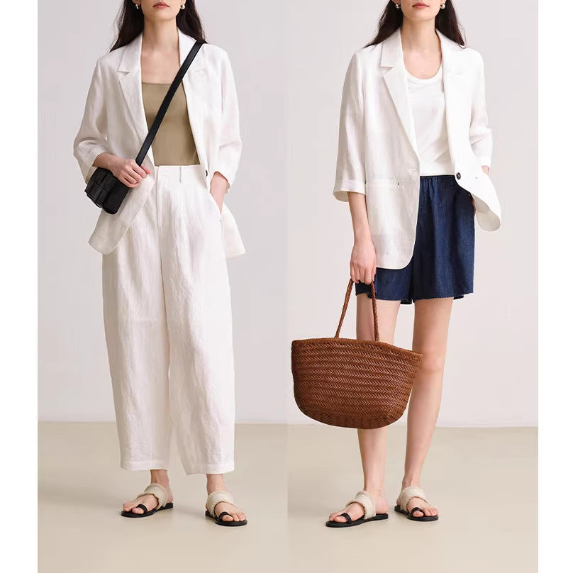 Women's Comfortable and Elegant Linen Pants Chichicherry