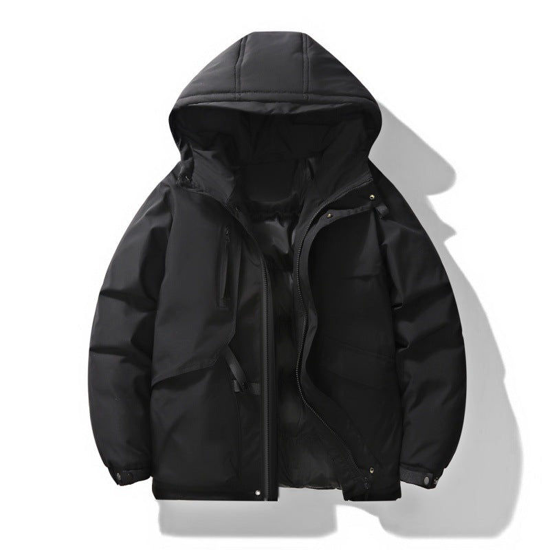 Men's Insulated Parka Jacket with Hood Chichicherry