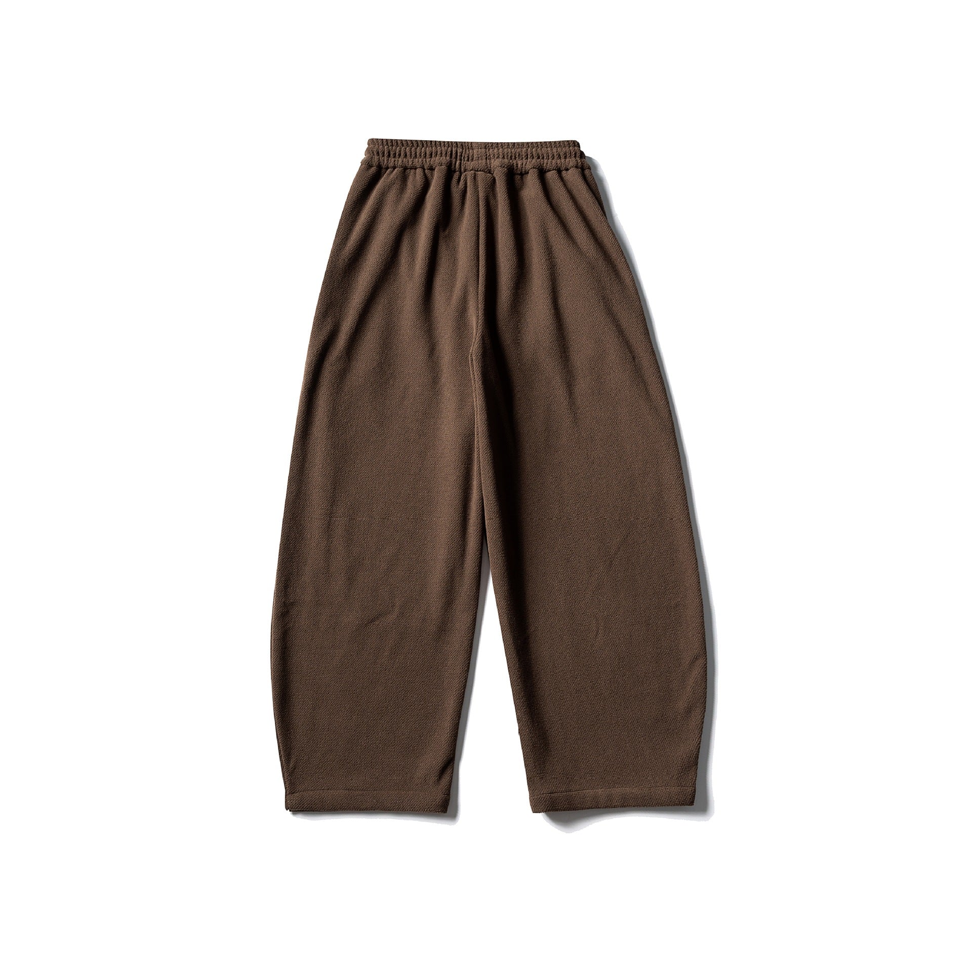 Unisex fleece jogging pants with elastic drawstring waistband, side pockets and tapered leg Chichicherry