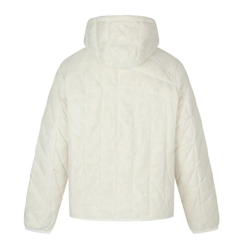 Women’s Padded Oversize Quilted Jacket with Hood and Noise-Reducing Microfiber Outer Material Chichicherry