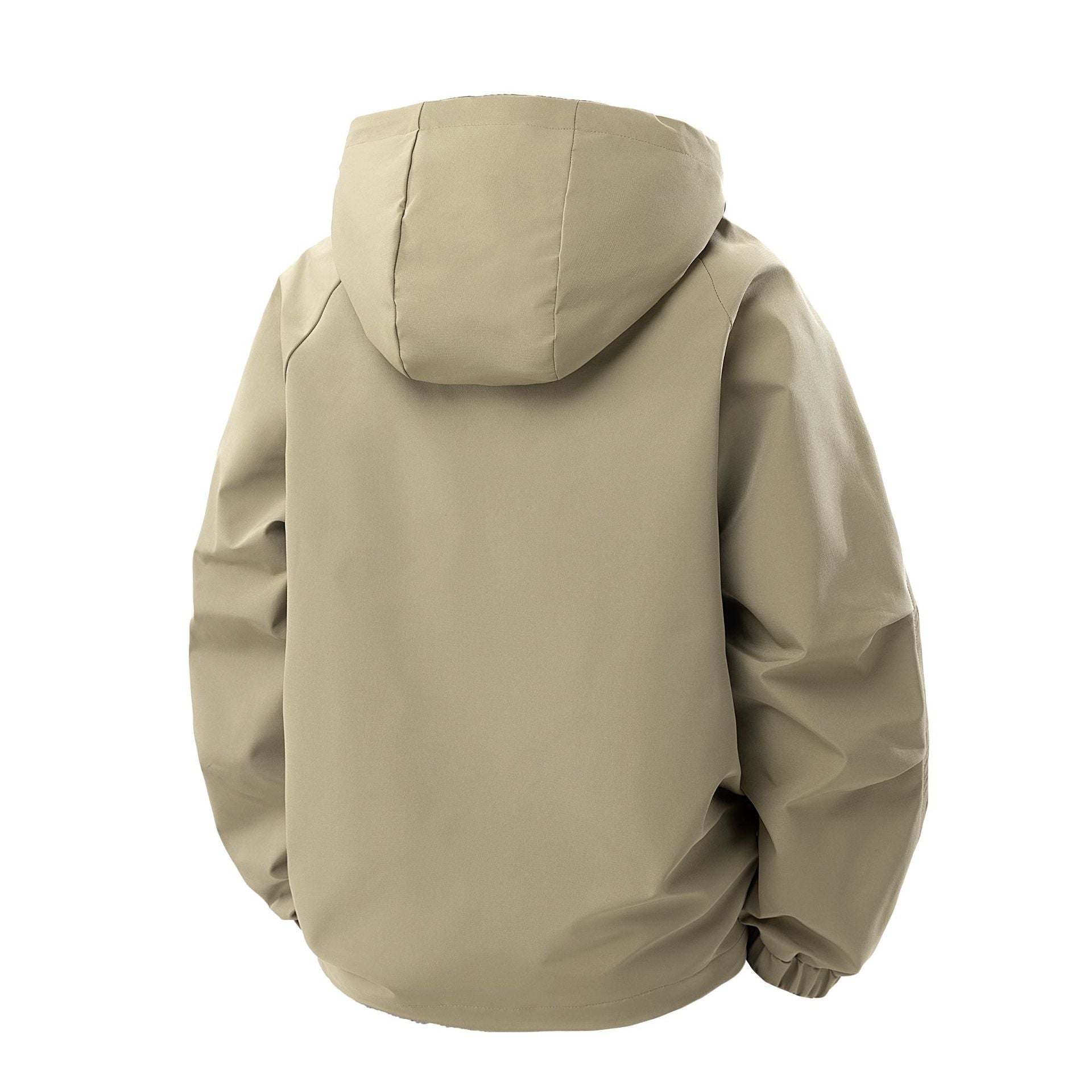 Men's Water-Repellent Urban Parka Jacket with Adjustable Hood and Multifunctional Pockets Chichicherry