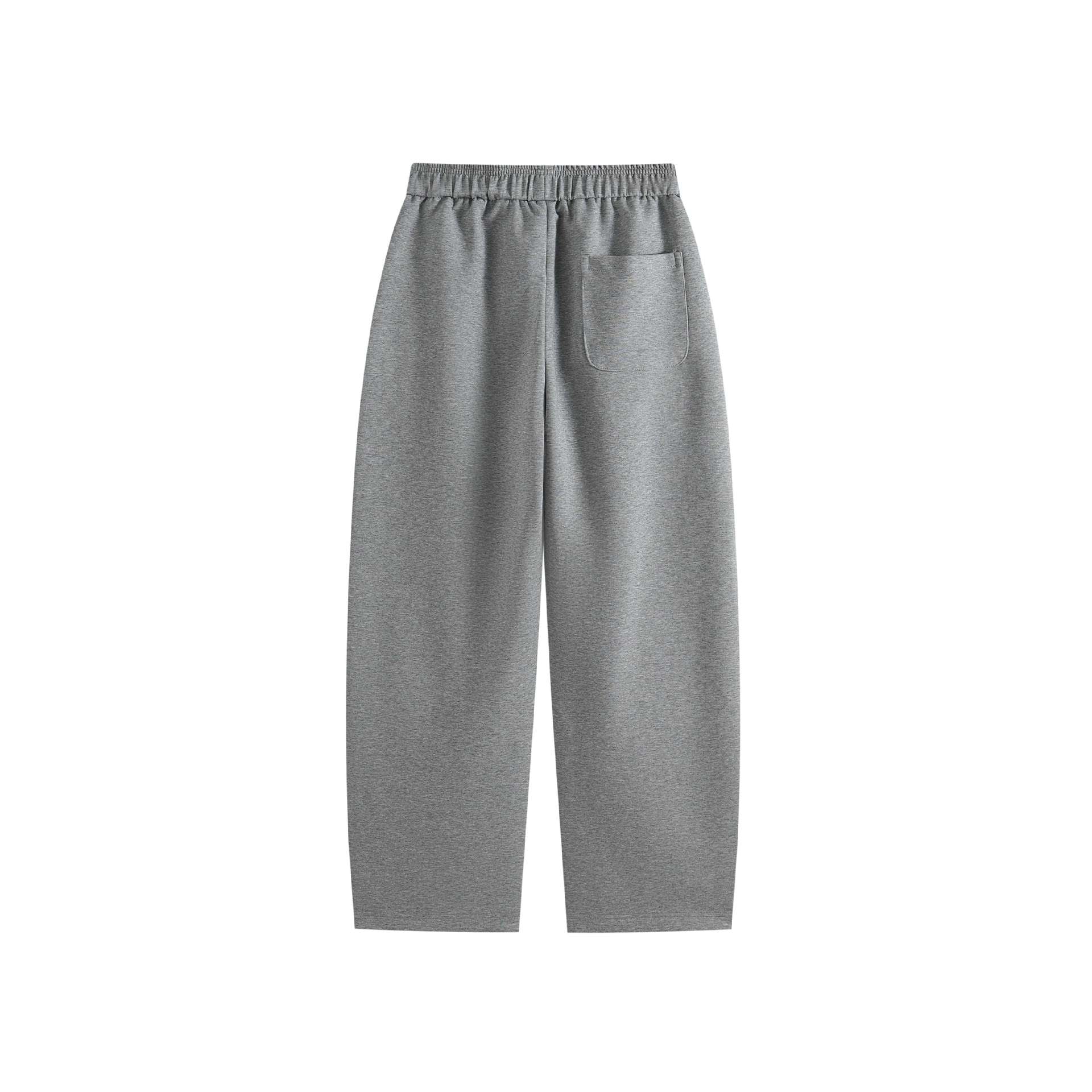Women's Loose Jogging Pants made of Cotton Blend with Elastic Drawstring Waistband Chichicherry