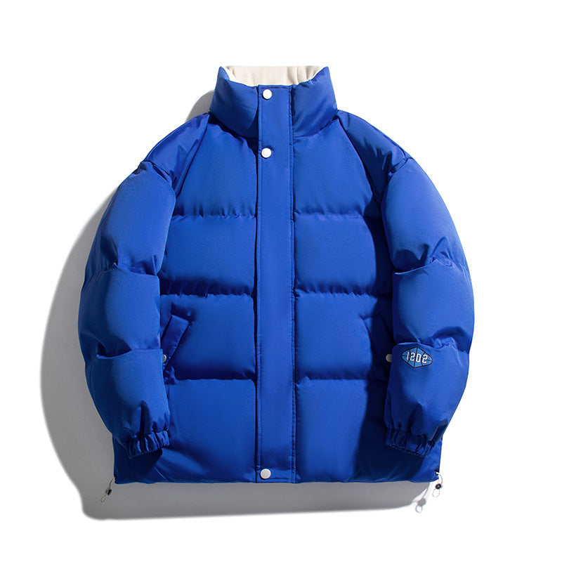 Unisex padded sleeveless quilted jacket with high stand-up collar, thermal insulation and drawstring hem Chichicherry