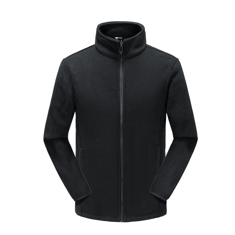 Men's Water-Repellent Softshell Jacket with Adjustable Hood and Concealed Zipper Pockets Chichicherry