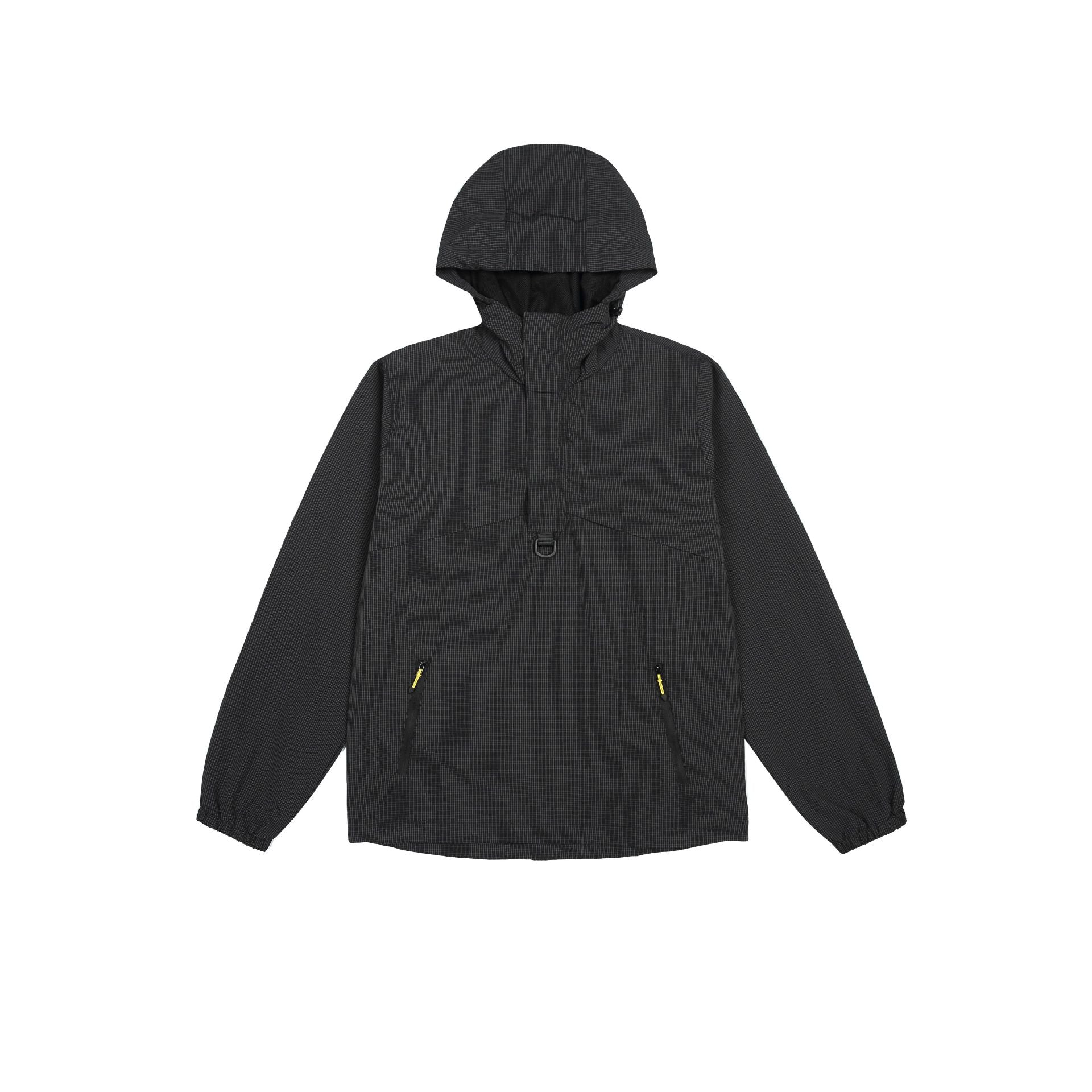 Men's urban water-repellent anorak pullover with hood and front pockets Chichicherry