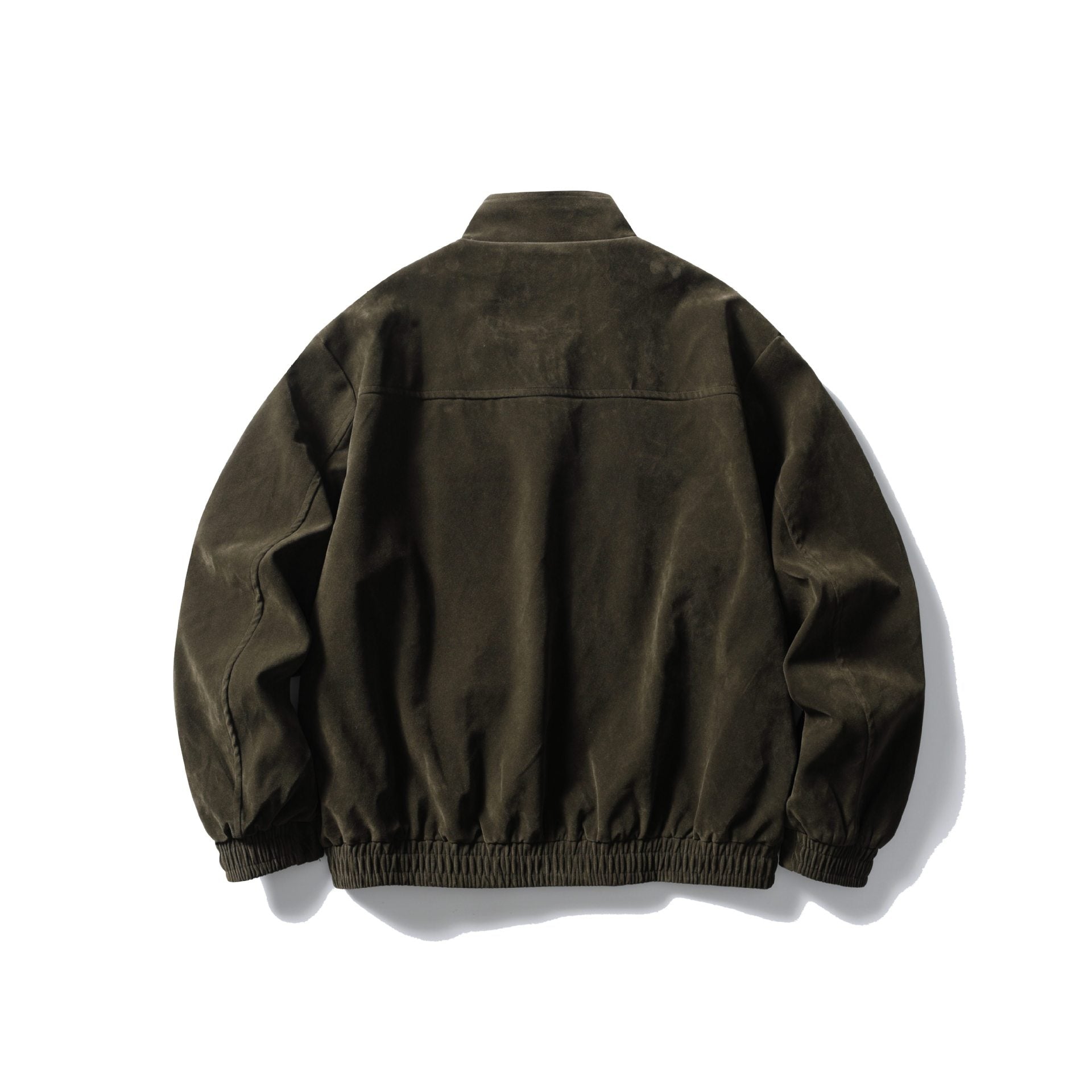 Men's Boxy Field Blouson made of sturdy canvas with high stand-up collar Chichicherry