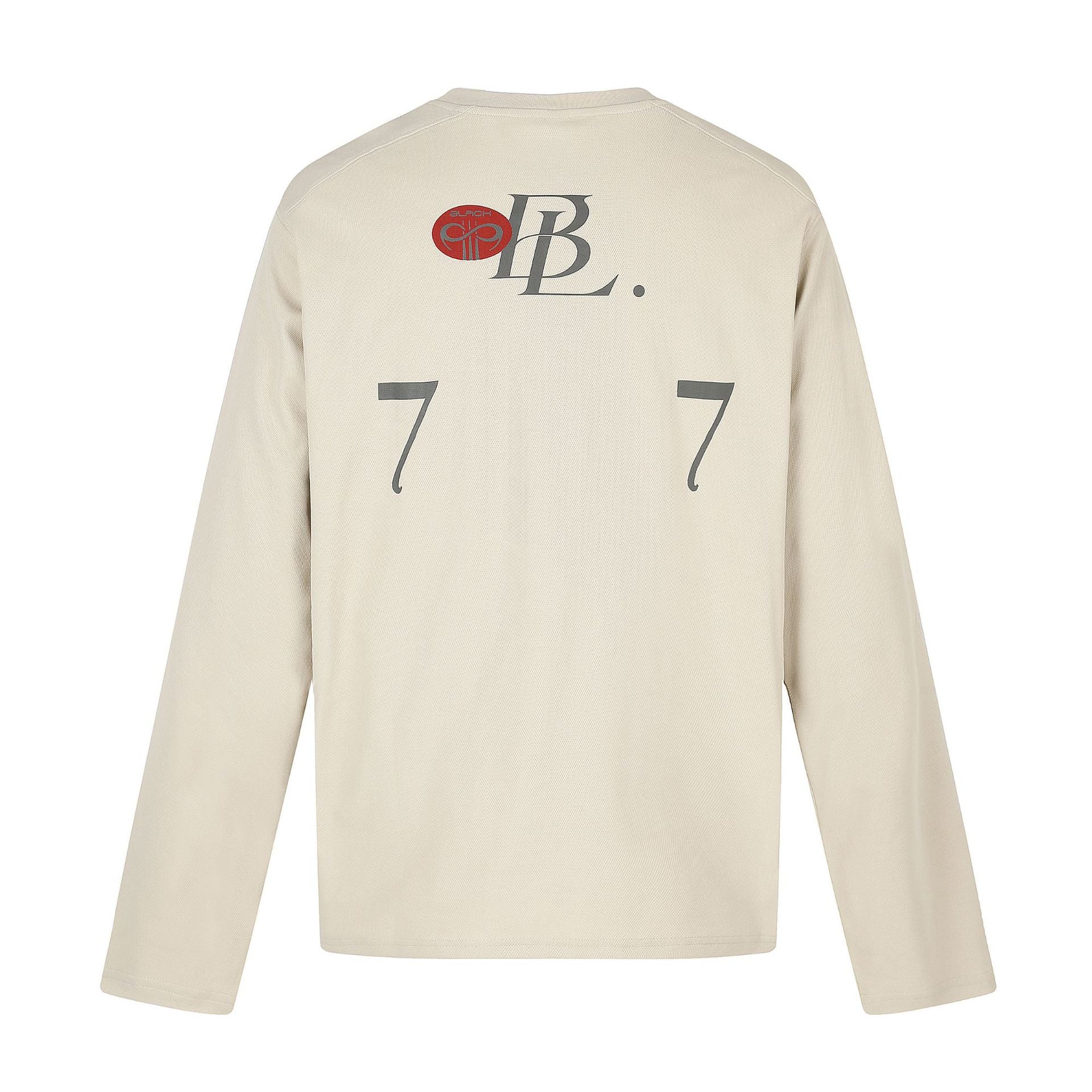 Unisex Round Neck Sweatshirt with large area Typo Print and embroidered Emblem Chichicherry