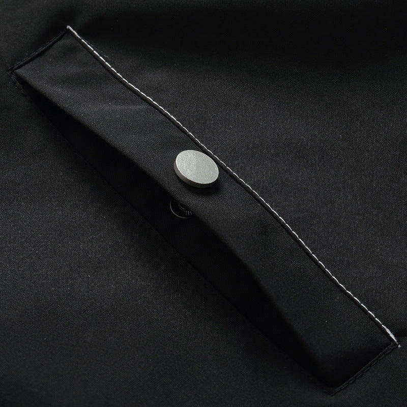 Men's lightweight bomber jacket in aviator look with arm pocket and contrast stitching Chichicherry