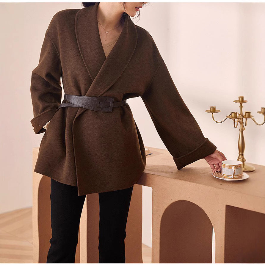 Women's Elegant and Casual Wrap Jacket Drune