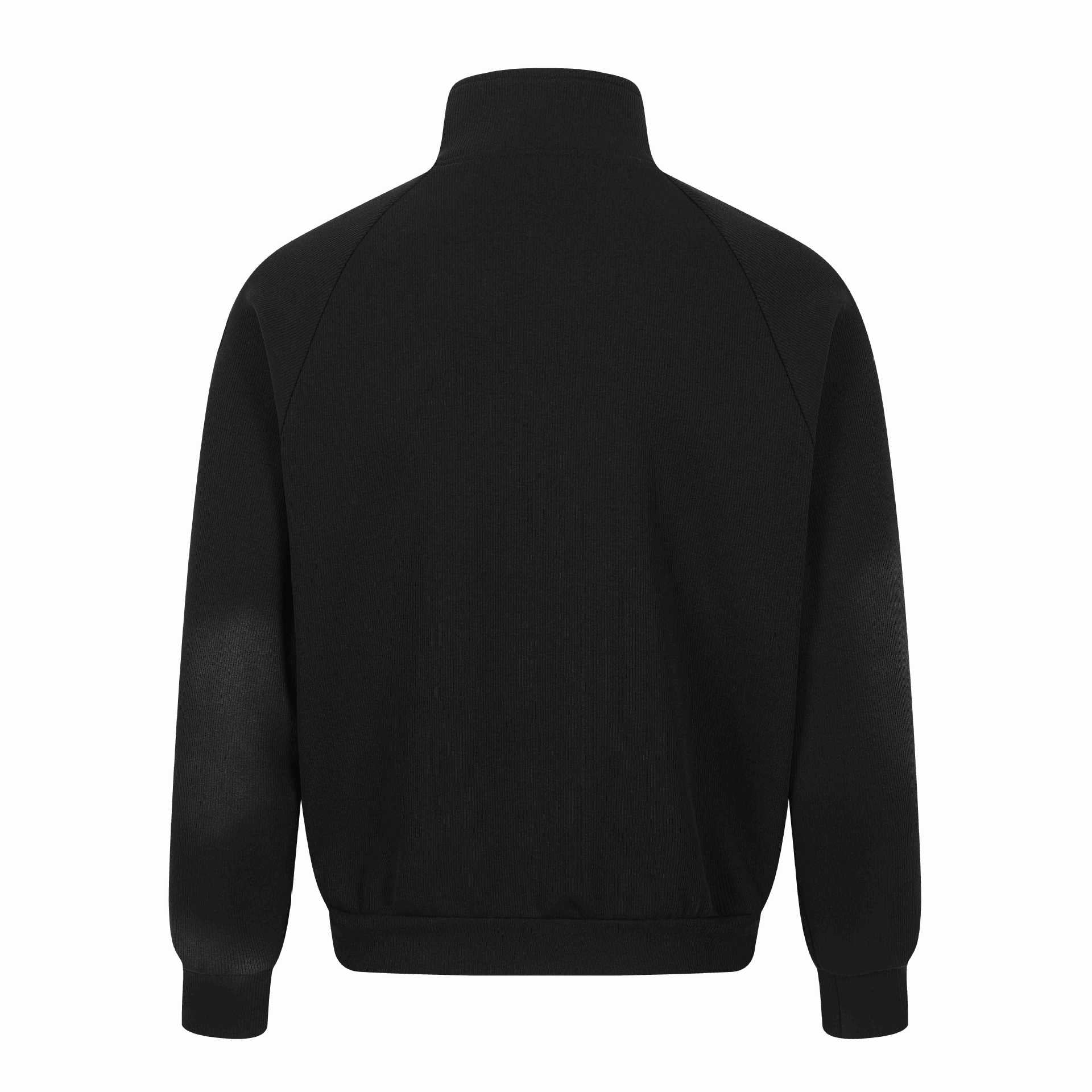 Unisex Graphic Training Jacket with Standing Collar, Raglan Sleeves and Full Zip Chichicherry