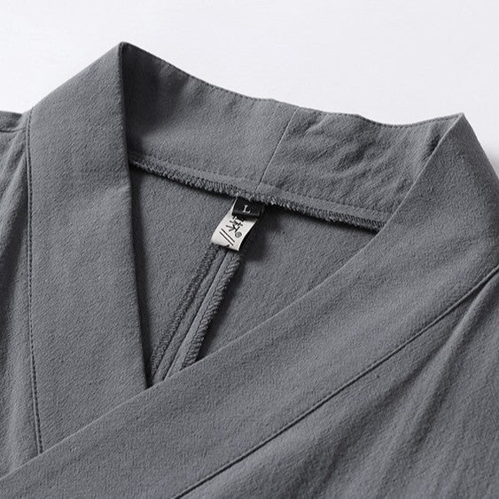 Women's loosely falling kimono jacket with tie belt Chichicherry