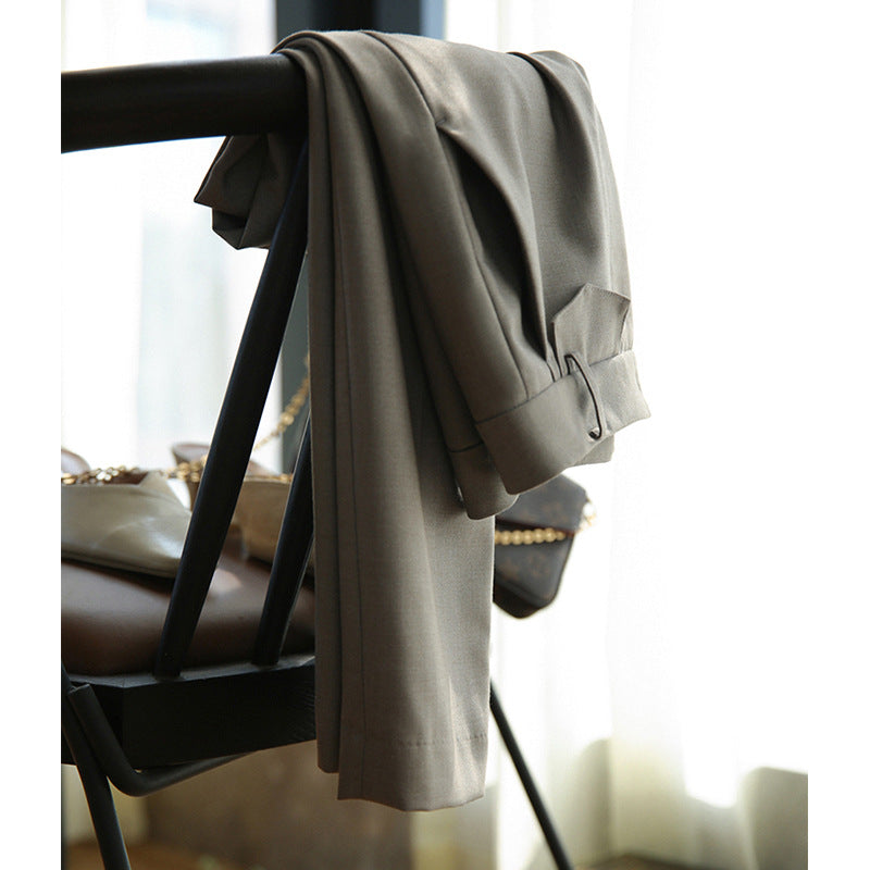 Women's Elegant and Fashionable Suit Pants Drune