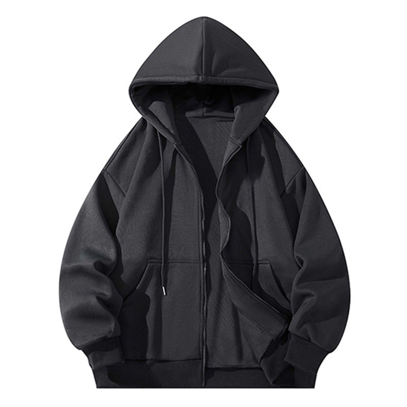 Men's Oversize Zip-Up Hoodie made of heavy sweatshirt quality with kangaroo pockets Chichicherry