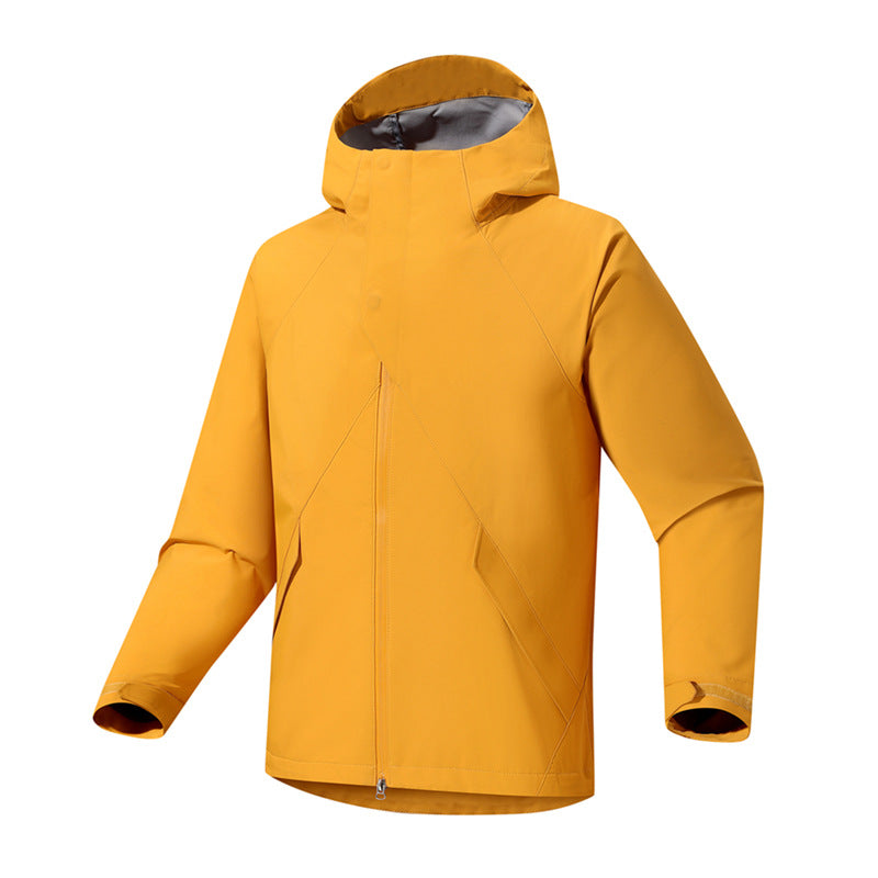 Men's Urban Softshell Trekking Parka with seam-sealed weather protection membrane and anatomical hood Chichicherry