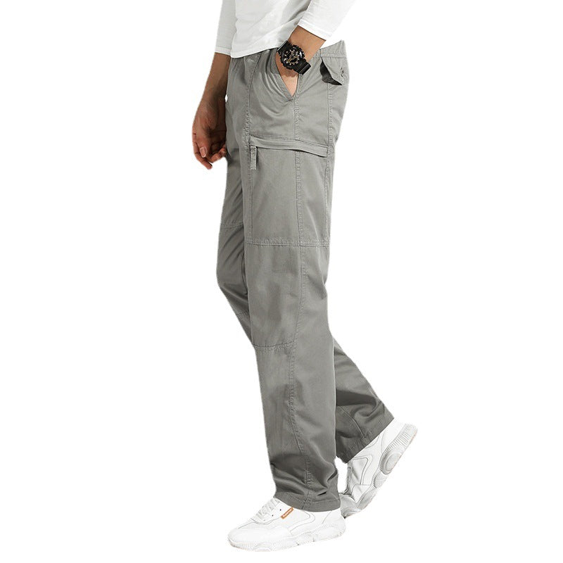 Women’s cargo pants with elastic waistband, reinforced seams, and multifunctional pockets Chichicherry