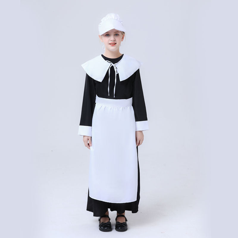 Girl nostalgic maid costume Chichicherry