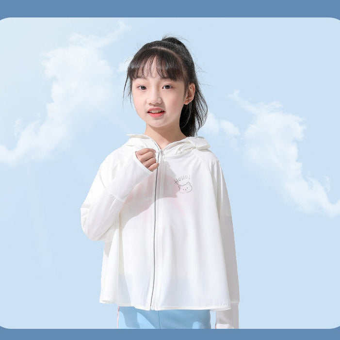 Women's Summer UV Protection Jacket with Hood Chichicherry