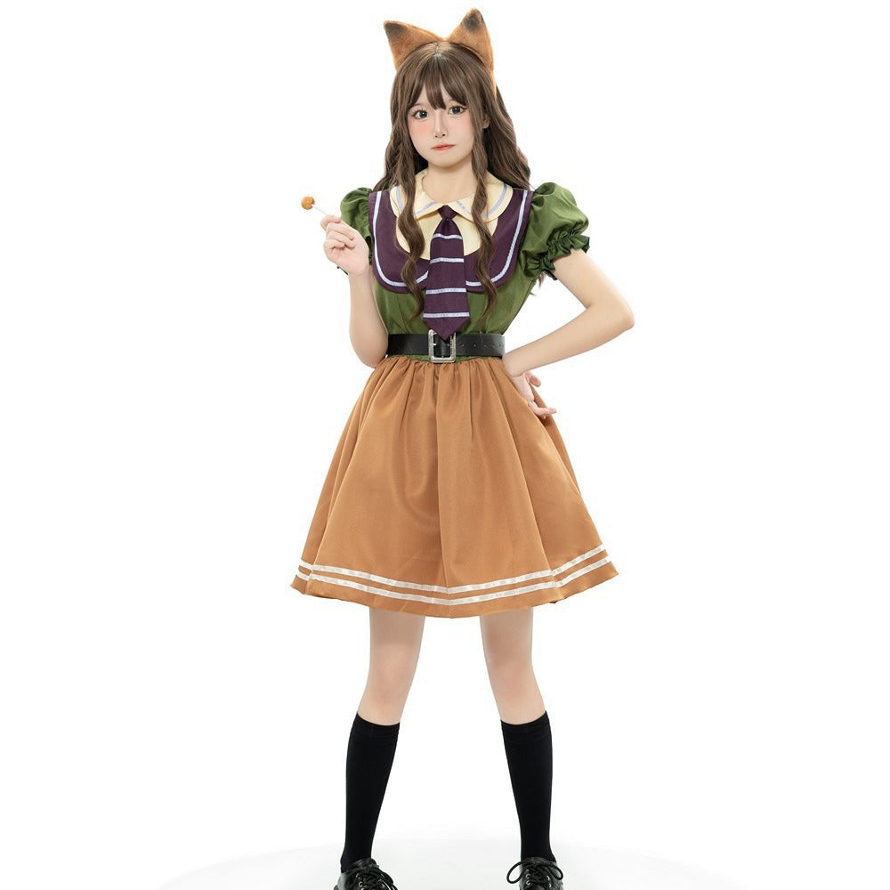 Girls costume set in animal design with accessories Chichicherry