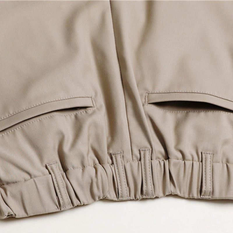 Women's Palazzo Pants with High Waist, Pleats and Elastic Waistband Chichicherry