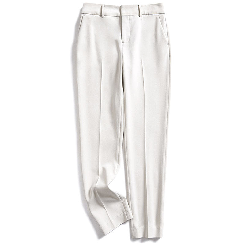 Ladies Elegant High-Waisted Suit Pants Chichicherry