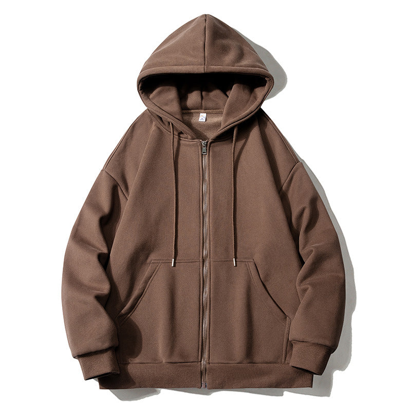 Men's hoodie zip-up jacket with full zip, oversized fit, and raglan sleeves Chichicherry