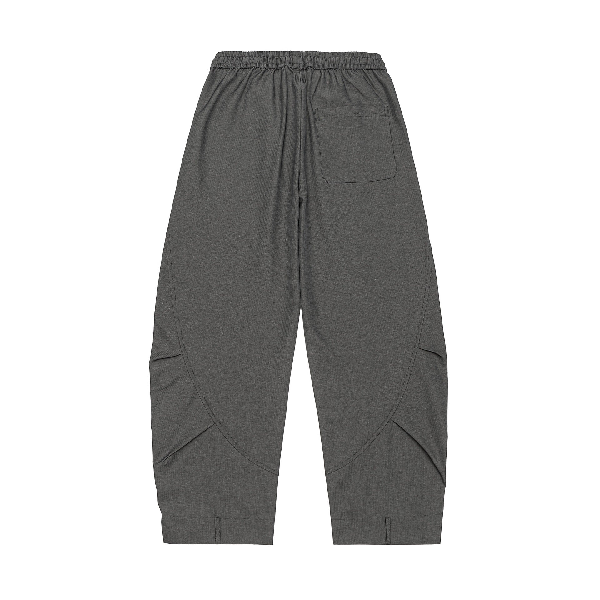 Men's cargo jogging pants with elastic waistband, drawstring, and side flap pockets Chichicherry