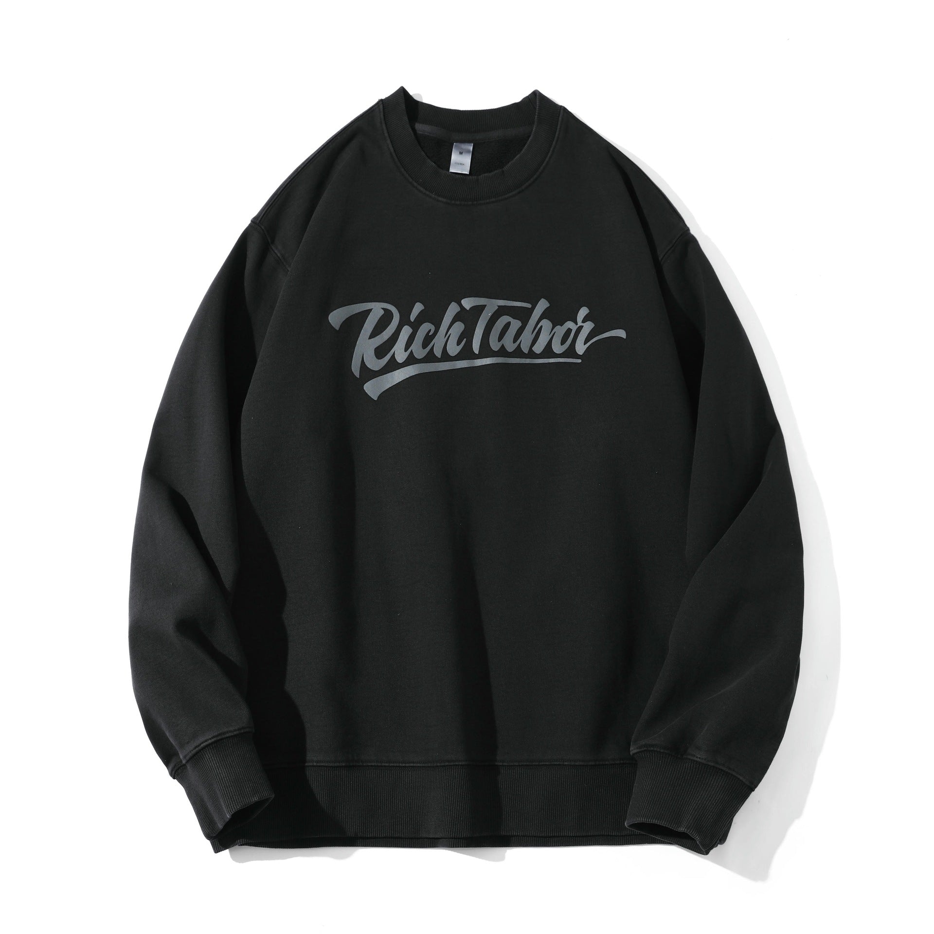 Unisex Locker cut cotton fleece sweatshirt with Script logo Chichicherry