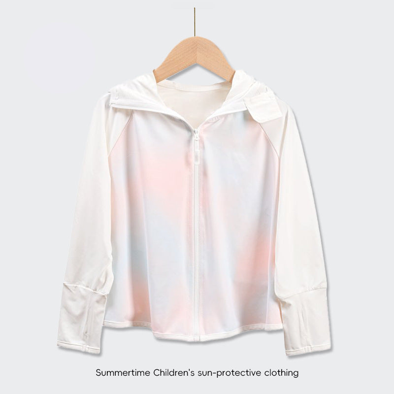 Ladies UV protection jacket with hood and soft material Chichicherry