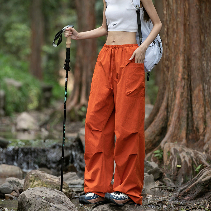Women's loose technical trekking pants Chichicherry