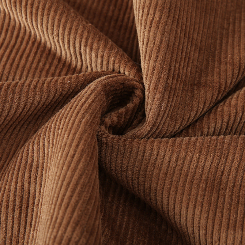 Men's cord trucker jacket with teddy lining and shirt collar Chichicherry