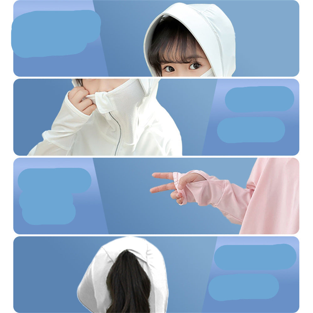 Women's lightweight UV protection jacket with hood Chichicherry