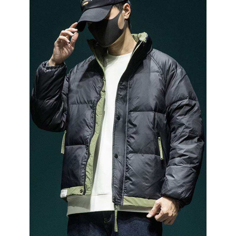 Herren Leichte gesteppte Thermo-Outdoorjacke mit Kapuze Chichicherry
