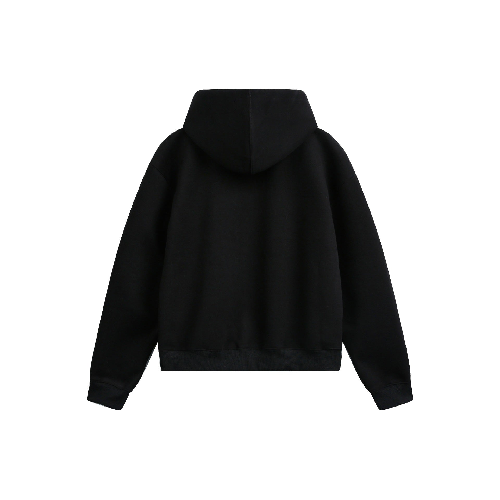 Women's hooded zip jacket in boxy cut with checkered lined hood Chichicherry