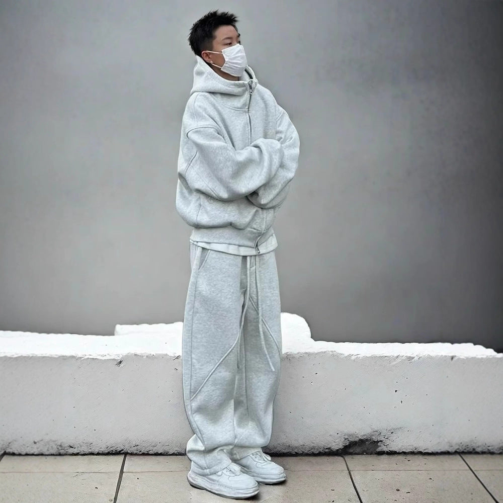 Men's Urban Oversized Jacket Set Chichicherry