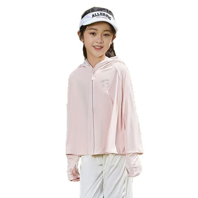 Girl Breathable UV Protection Jacket Chichicherry
