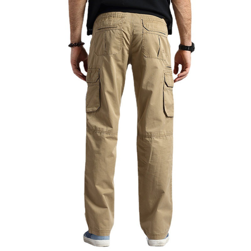 Men's Cargo Pants with Multi-Function Pockets, Durable Canvas and Ergonomic Cut Chichicherry