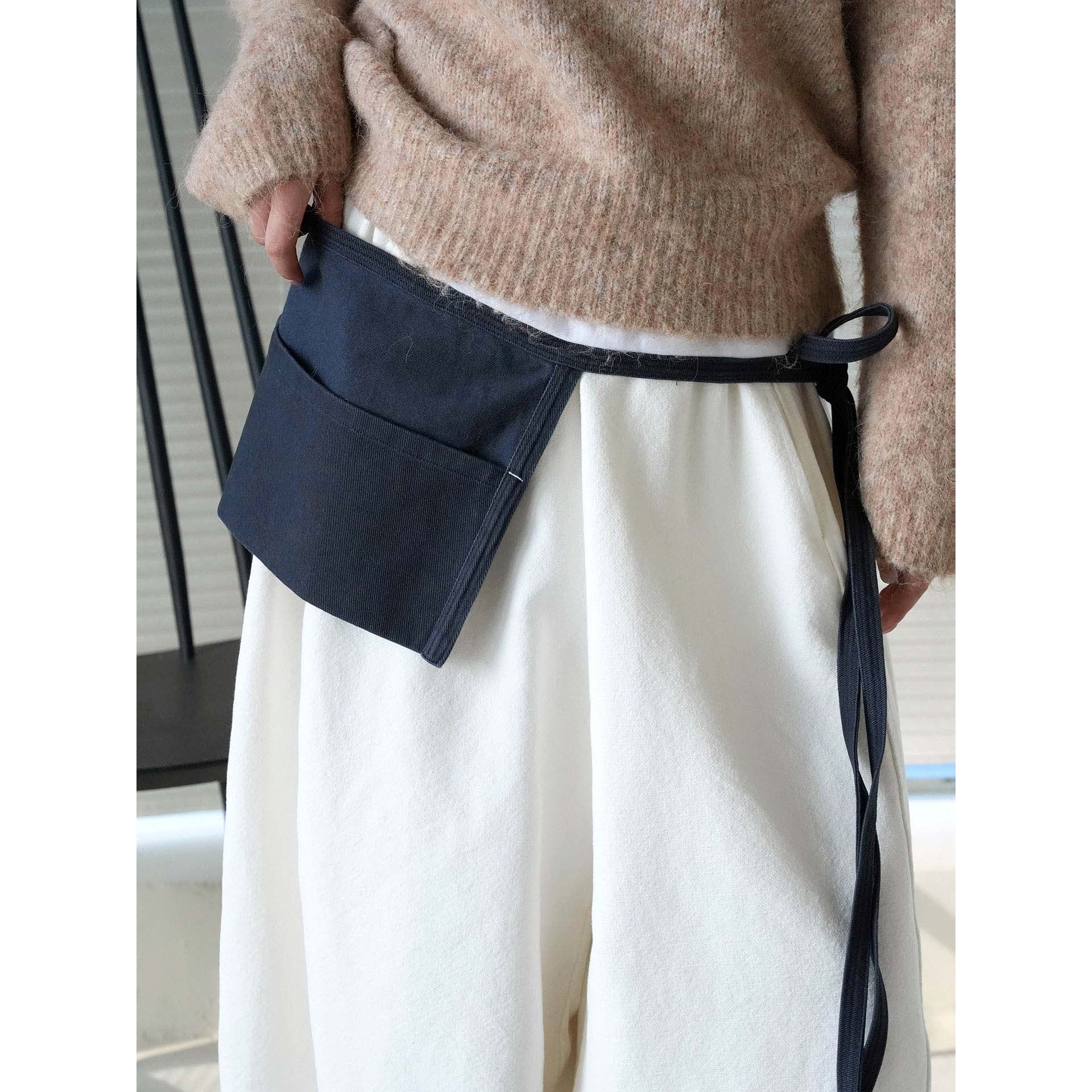 Women’s Waist Utility Apron Bag with Large External Pockets Chichicherry