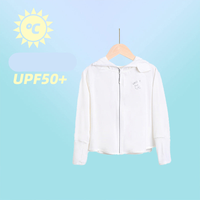 Women's sporty UV protection jacket with hood Chichicherry