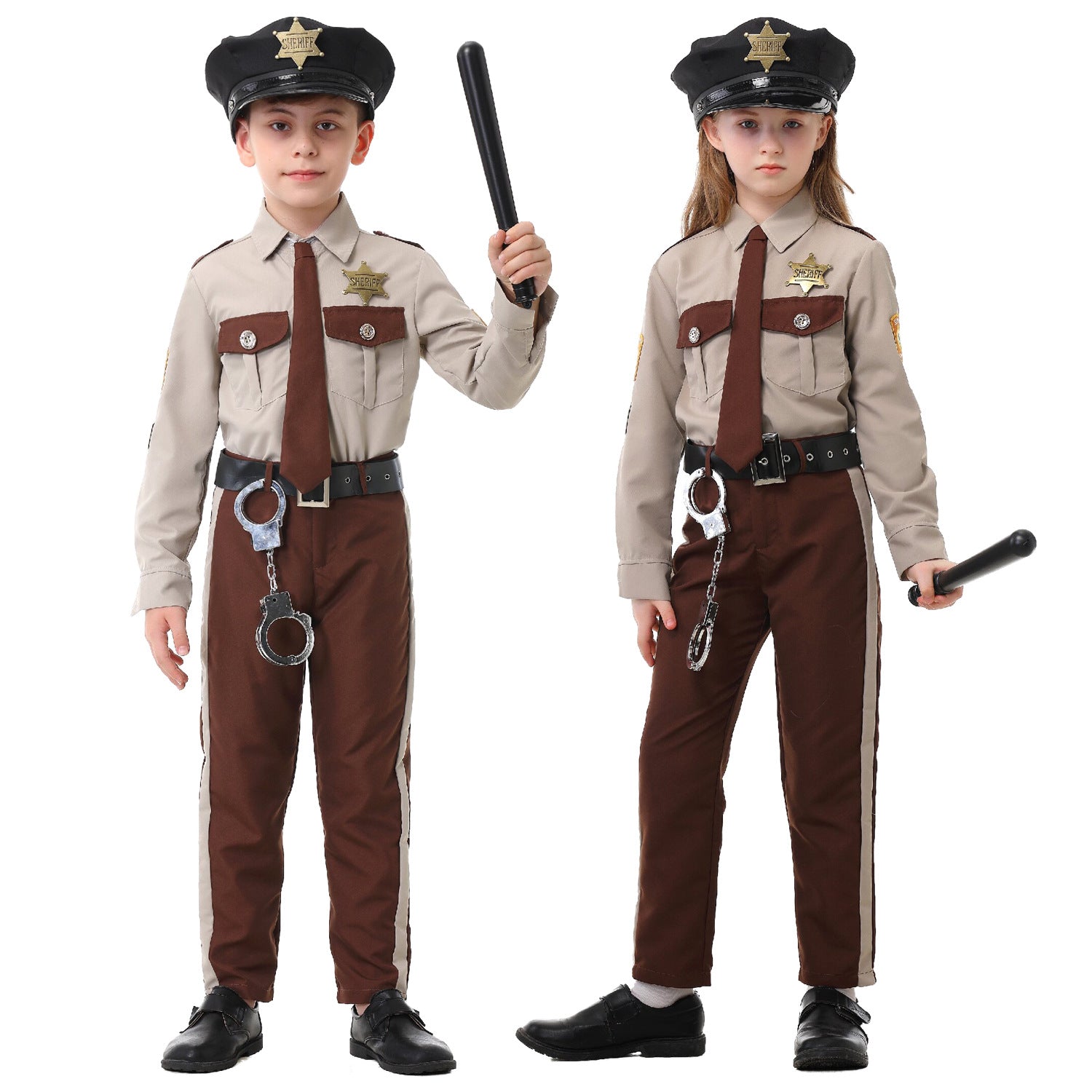 Boys Police Costume with Accessories Chichicherry