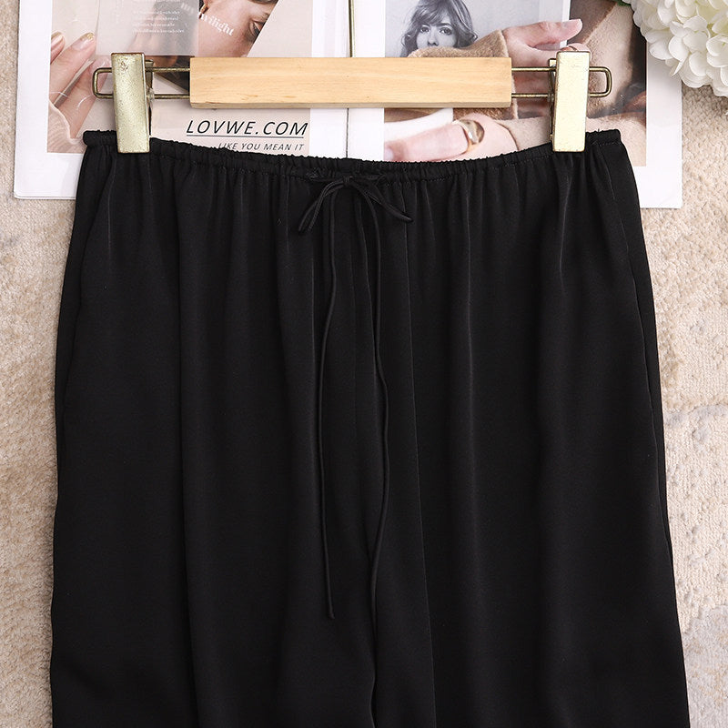 Ladies Elegant and Airy Maxi Pants Drune