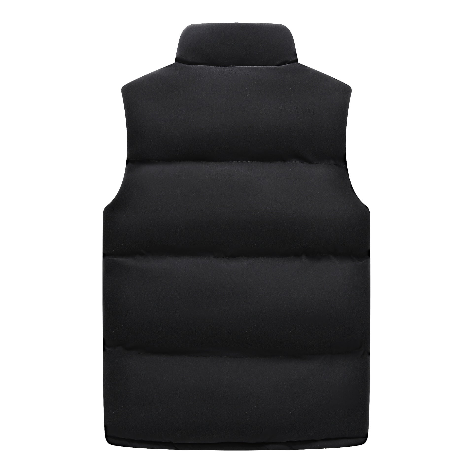 Women’s Padded Sleeveless Thermal Vest with Sherpa Lining and High Stand-Up Collar Chichicherry