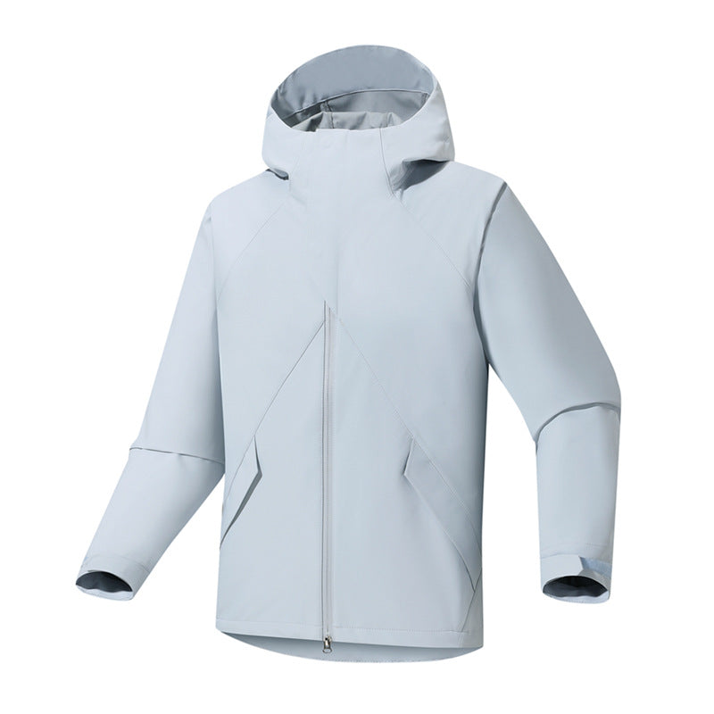 Men's Urban Softshell Trekking Parka with seam-sealed weather protection membrane and anatomical hood Chichicherry