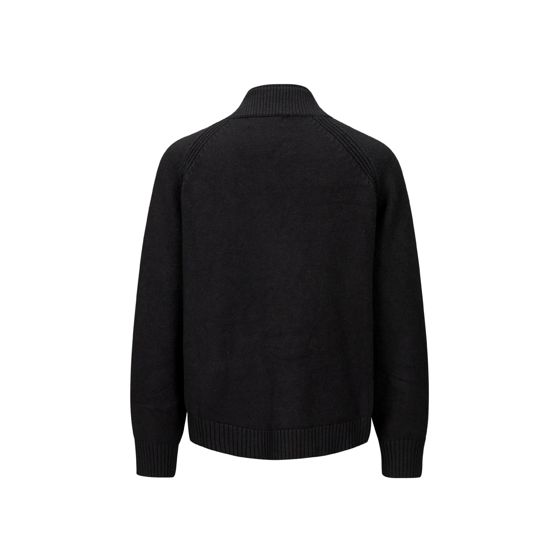 Men's chunky knit cardigan with shawl collar and ribbed cuffs Chichicherry