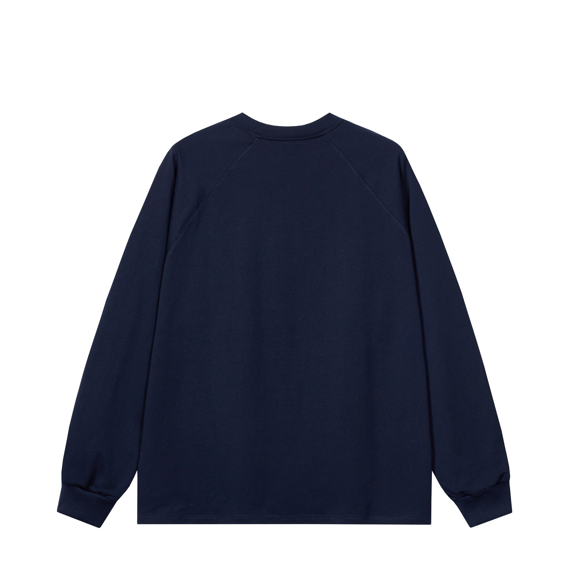 Unisex Oversize Sweatshirt in Retro Sports Style with Raglan Sleeves and Contrast Piping Chichicherry