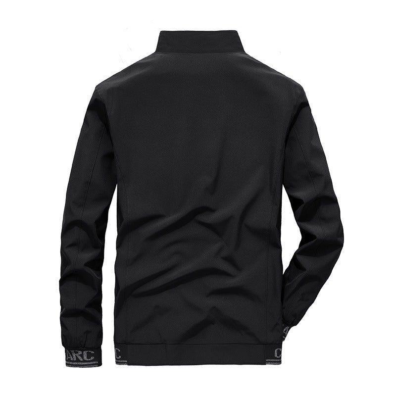 Men's softshell training jacket with fleece lining, reflective inserts and windproof membrane Chichicherry