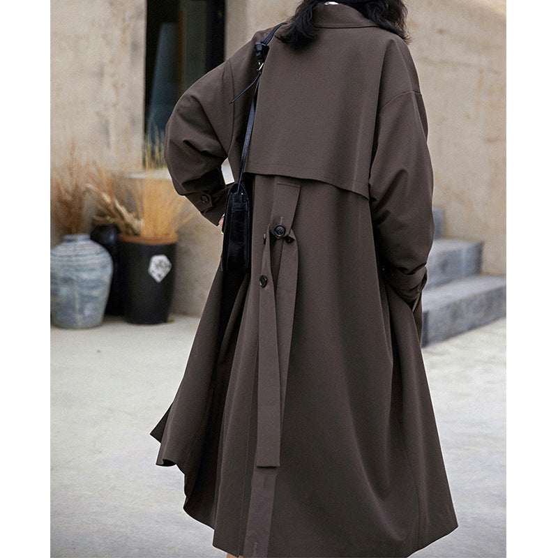Women Elegant and Comfortable Trenchcoat Drune