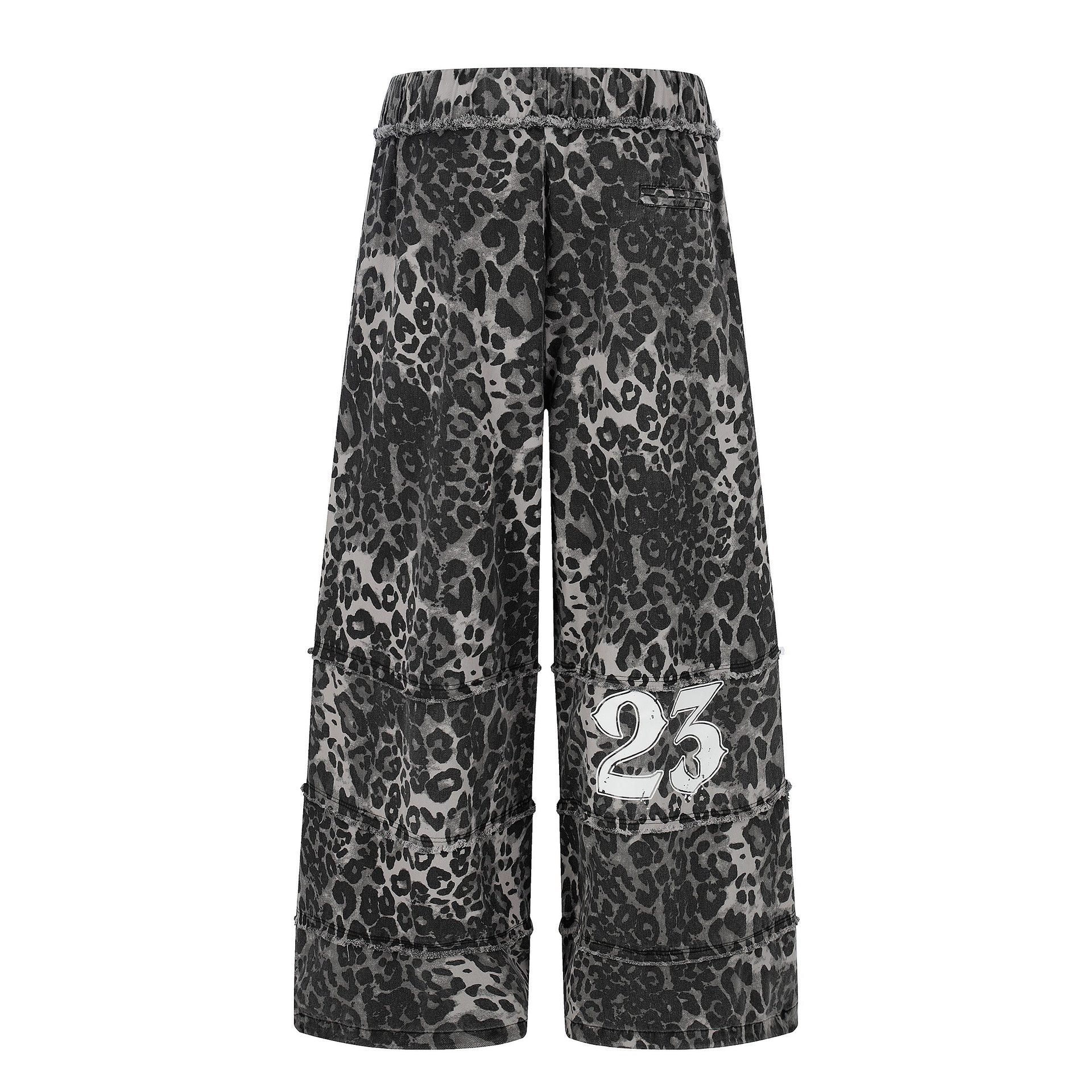 Ladies Wide Cargo Culotte Shorts with Fringed Steps and Skull Print Chichicherry