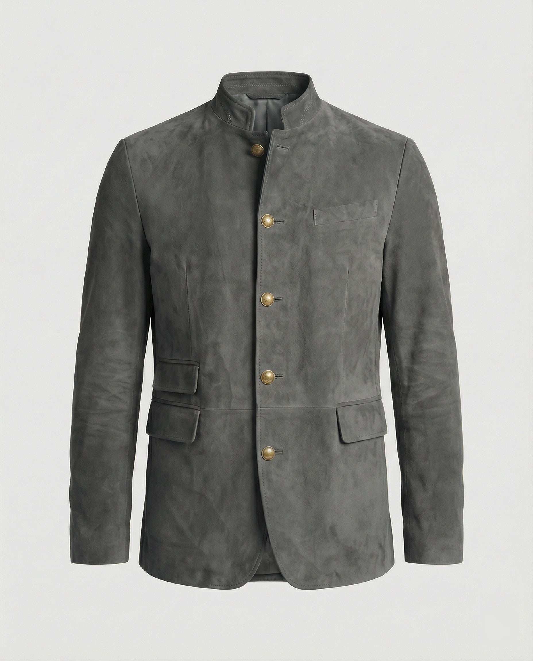 Men's Suede Jacket Modern