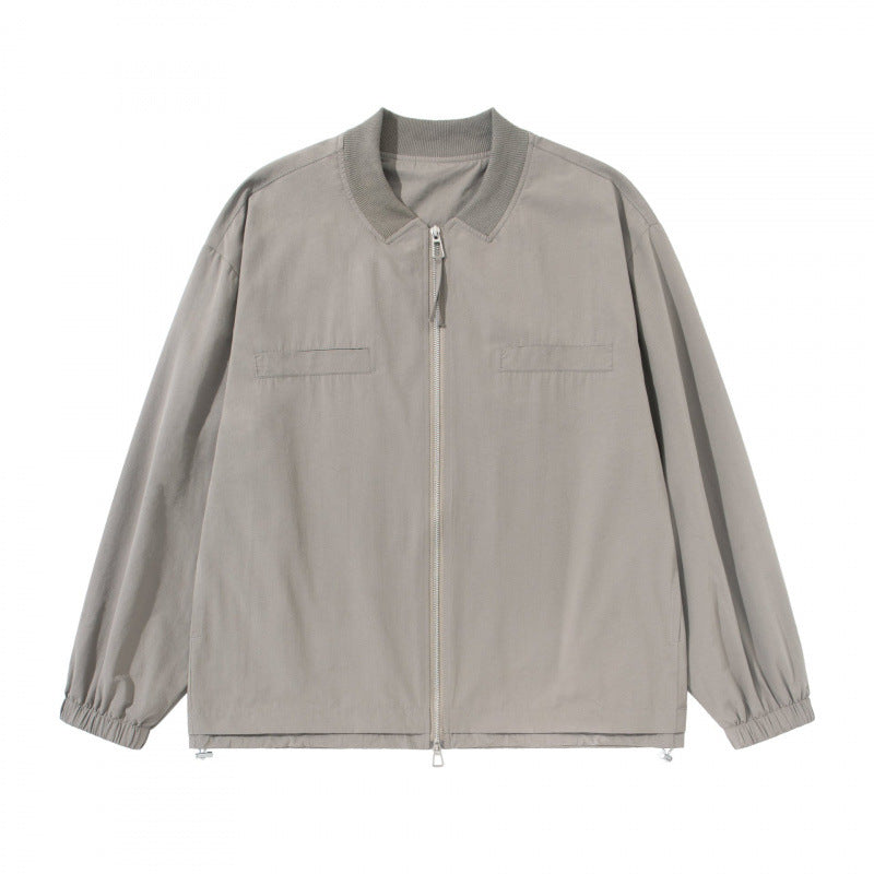Unisex Lightweight Short Blouson Jacket Chichicherry