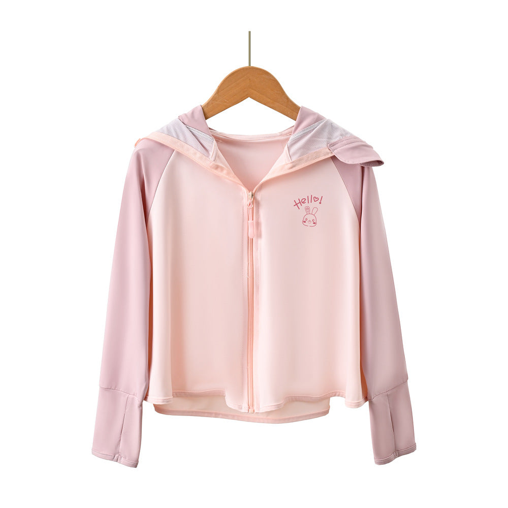 Women's Lightweight Outdoor Jacket with Hood and Quick-Drying Material Chichicherry